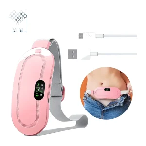 حزام تدفئة وتدليك البطن بالشحن USB